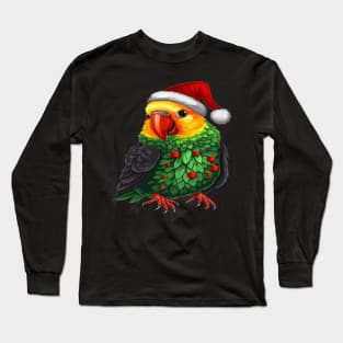 Parakeet Christmas Long Sleeve T-Shirt